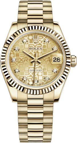Rolex Datejust Yellow Gold