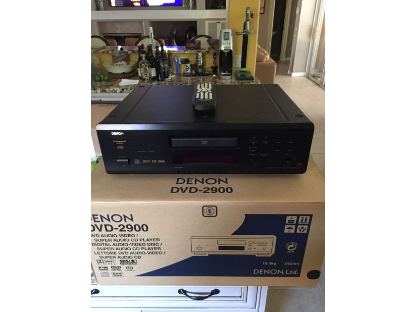 Denon DVD-2900 DVD/CD/SACD/DVD-Audio Player