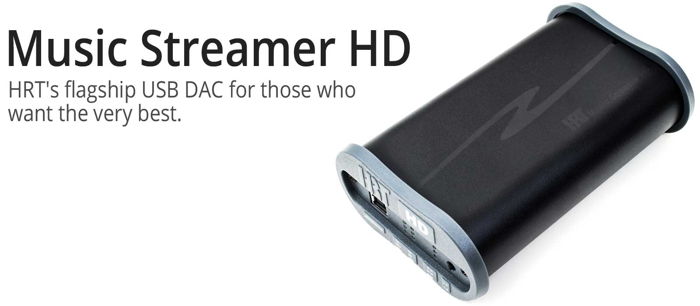 HRT Music Streamer HD USB DAC Alan Sircom for Hi Fi Plu...