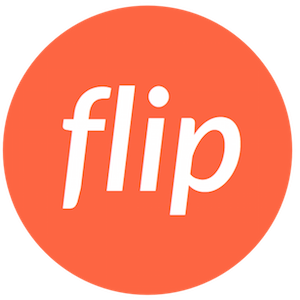 Logo flip