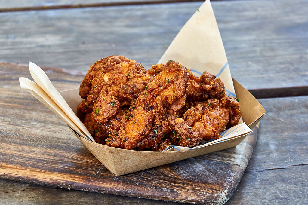 Spanish Fried Chicken offered on the menu of Supper to Go