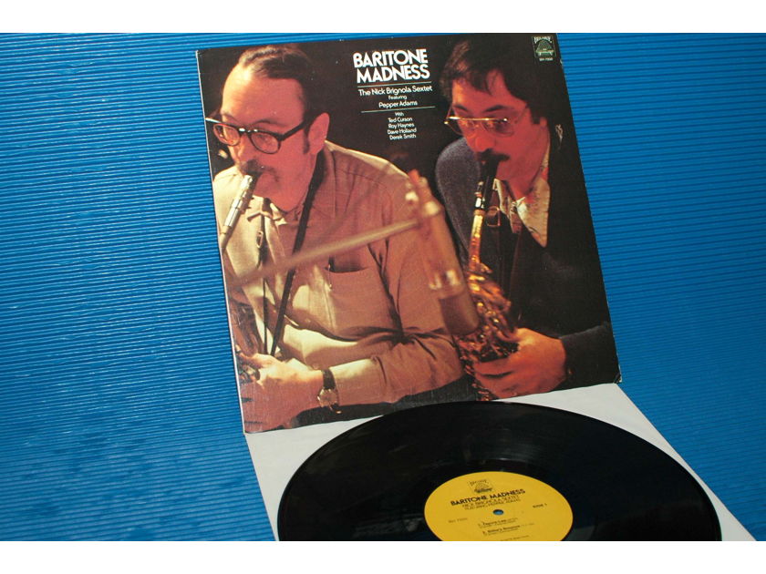 NICK BRIGNOLA SEXTET -  - "Baritone Madness" - Bee Hive 1978 1st pressing