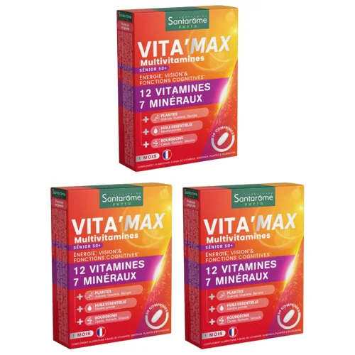 Multivitamin Vita'max Senioren - 3er Pack
