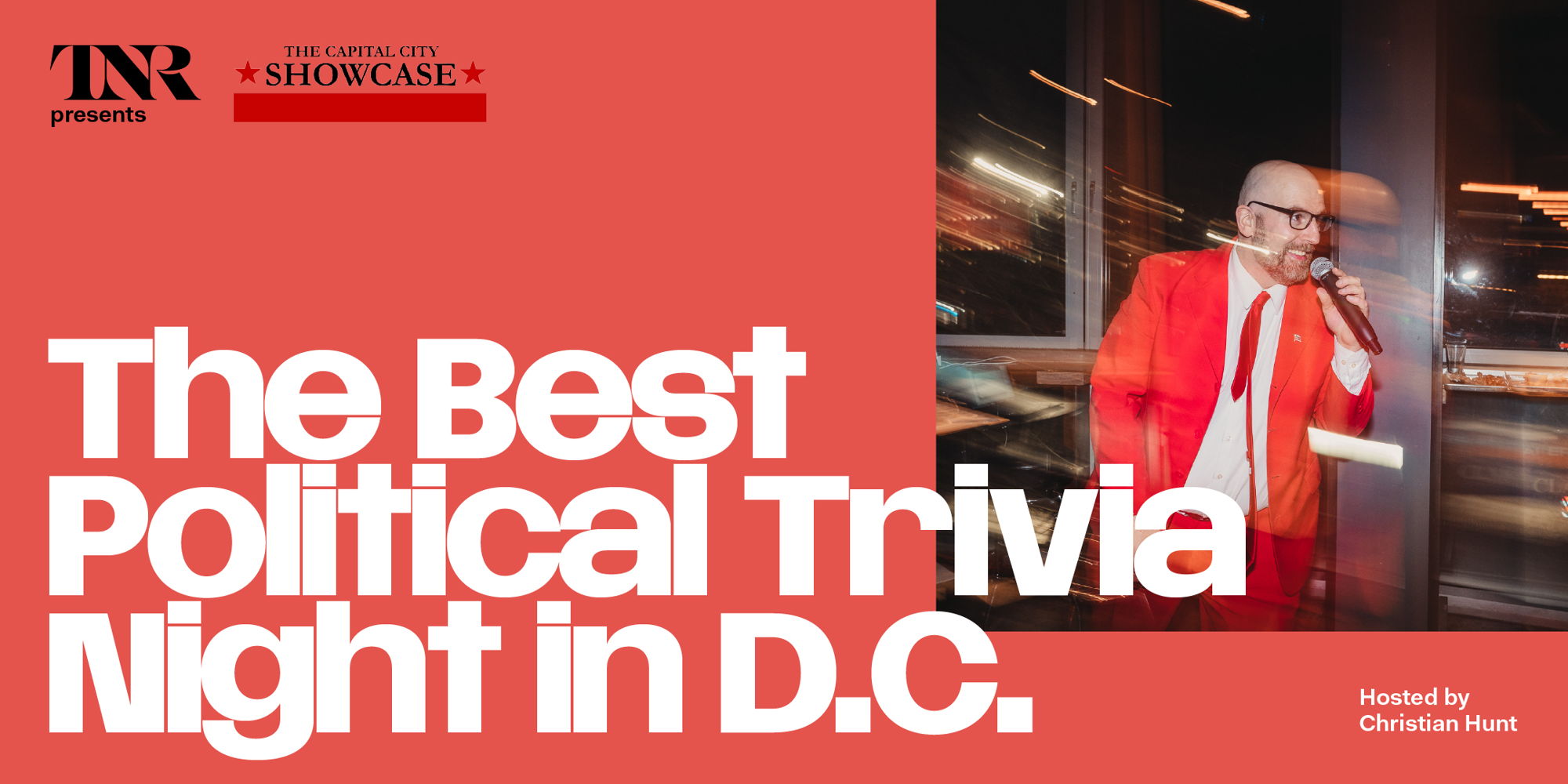 The New Republic presents: The Best Political Trivia Night in D.C. with The Capital City Showcase promotional image