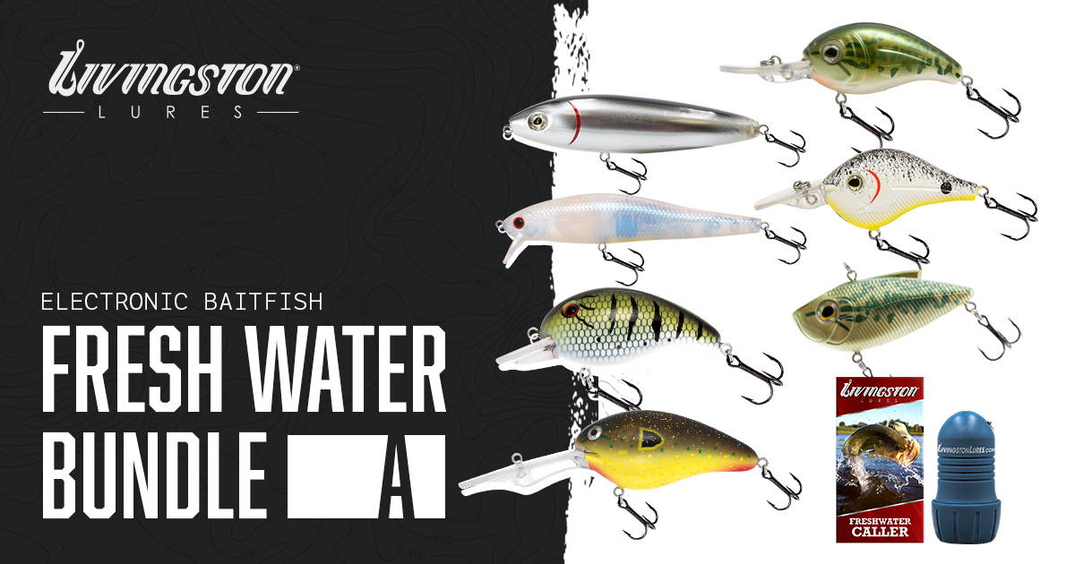 Ultimate Freshwater Bundle A Livingston Lures Electronic Baitfish Tec