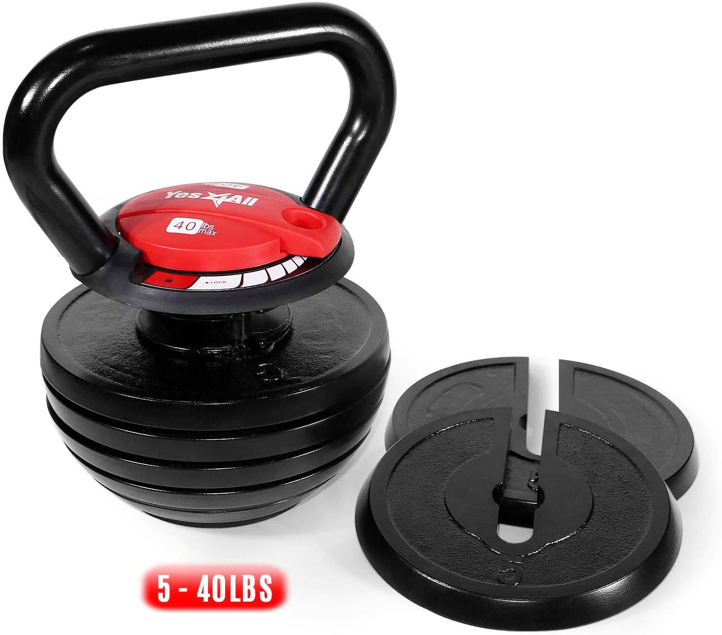 Yes4All Adjustable Kettlebell Weight