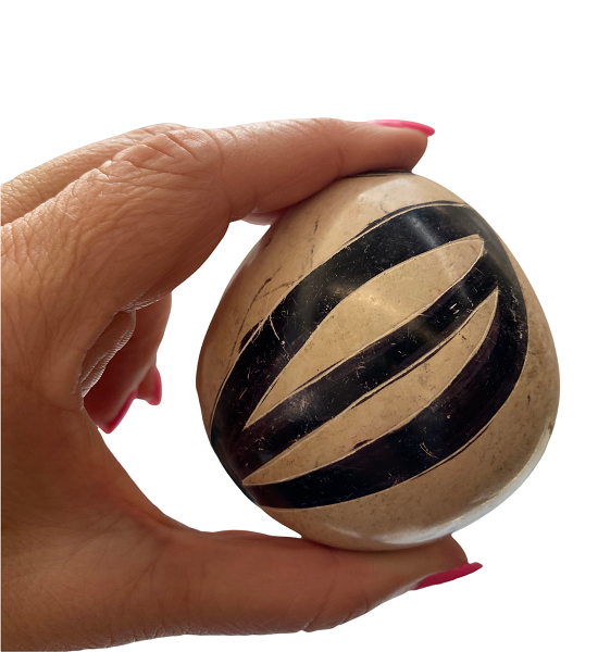 Africa Soapstone Egg - Patten