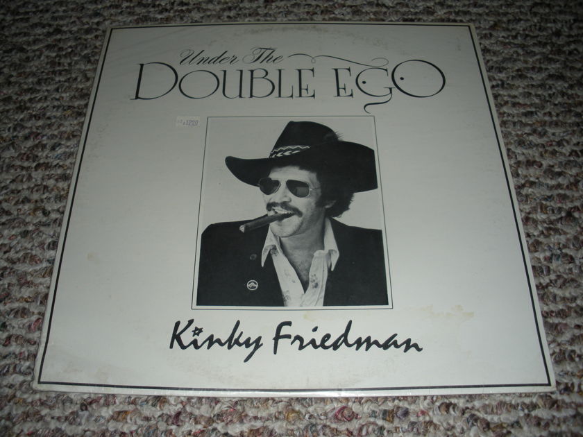 * SALE * SEALED - Kinky Friedman Under the Double Ego   LP 101