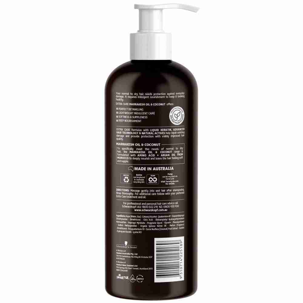 Schwarzkopf Extra Care Marrakesh Oil & Coconut Replenishing Conditioner 990Ml - Image 3