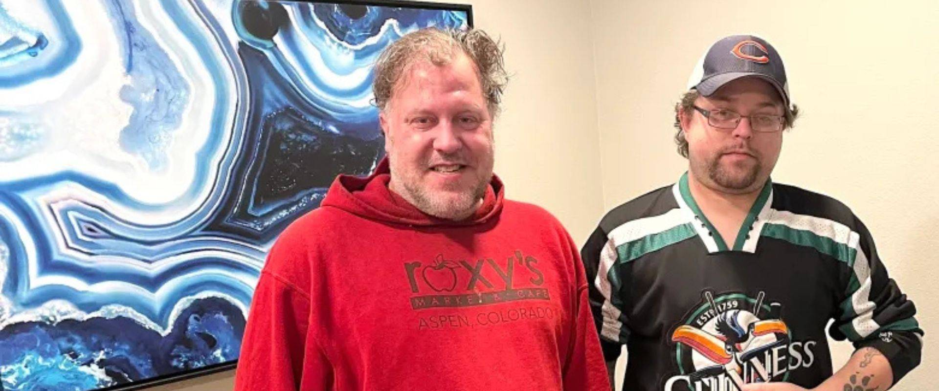 Matt Mitchell, left, was one of the first buyers, and Greg Cwiertniewilcz is working through financing to purchase one of the units at The Carter condominiums at The Glenwood Meadows.