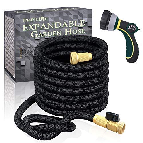 TheFitLife Expandable Garden Hose vs Flexon WS100KITCN/100 Foot, 20