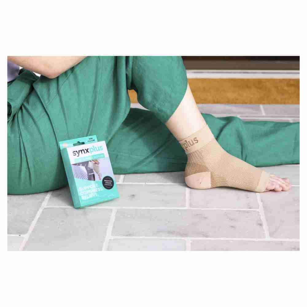 Synxplus Foot and Ankle Sleeve BLACK - Image 3