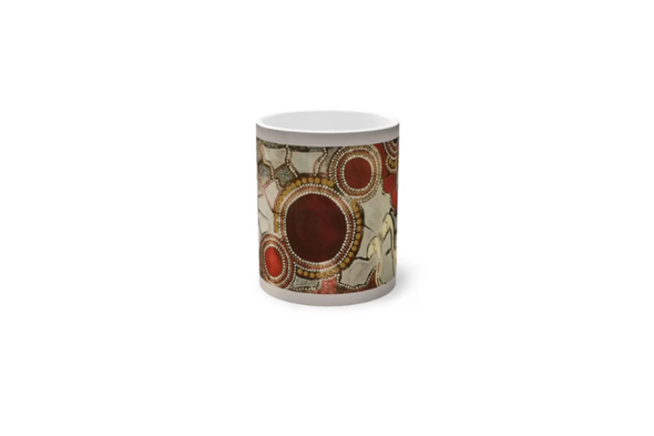 Color-Changing Art Mug – Heat Reveal, Ceramic Coffee Cup