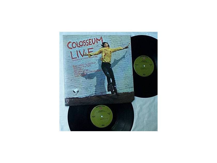 Colosseum 2 Lp Set-LIVE-rare orig - 1971 album-special British blues rock jazz music