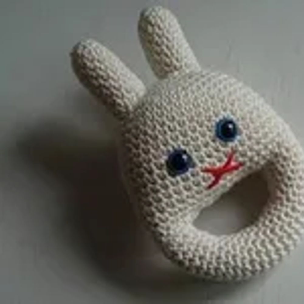 Crochet pattern Bunny rattle