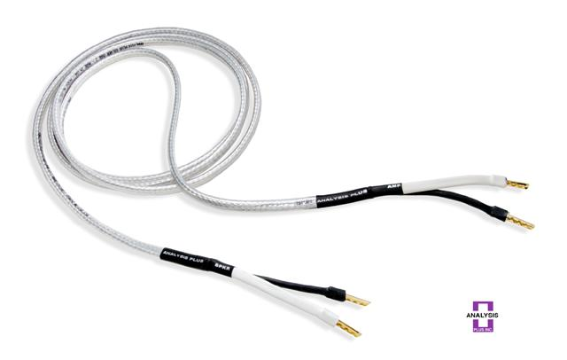 ANALYSIS PLUS  New  Silver Oval's II SPEAKER CABLES 8FT...