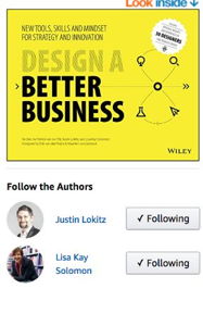 Book cover Design a Better Business