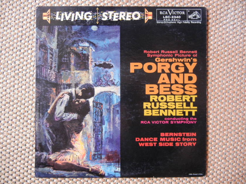 Gershwin-Bernstein - Porgy & Bess-West Side Story RCA Living Stereo LSC-2340 Shaded Dog