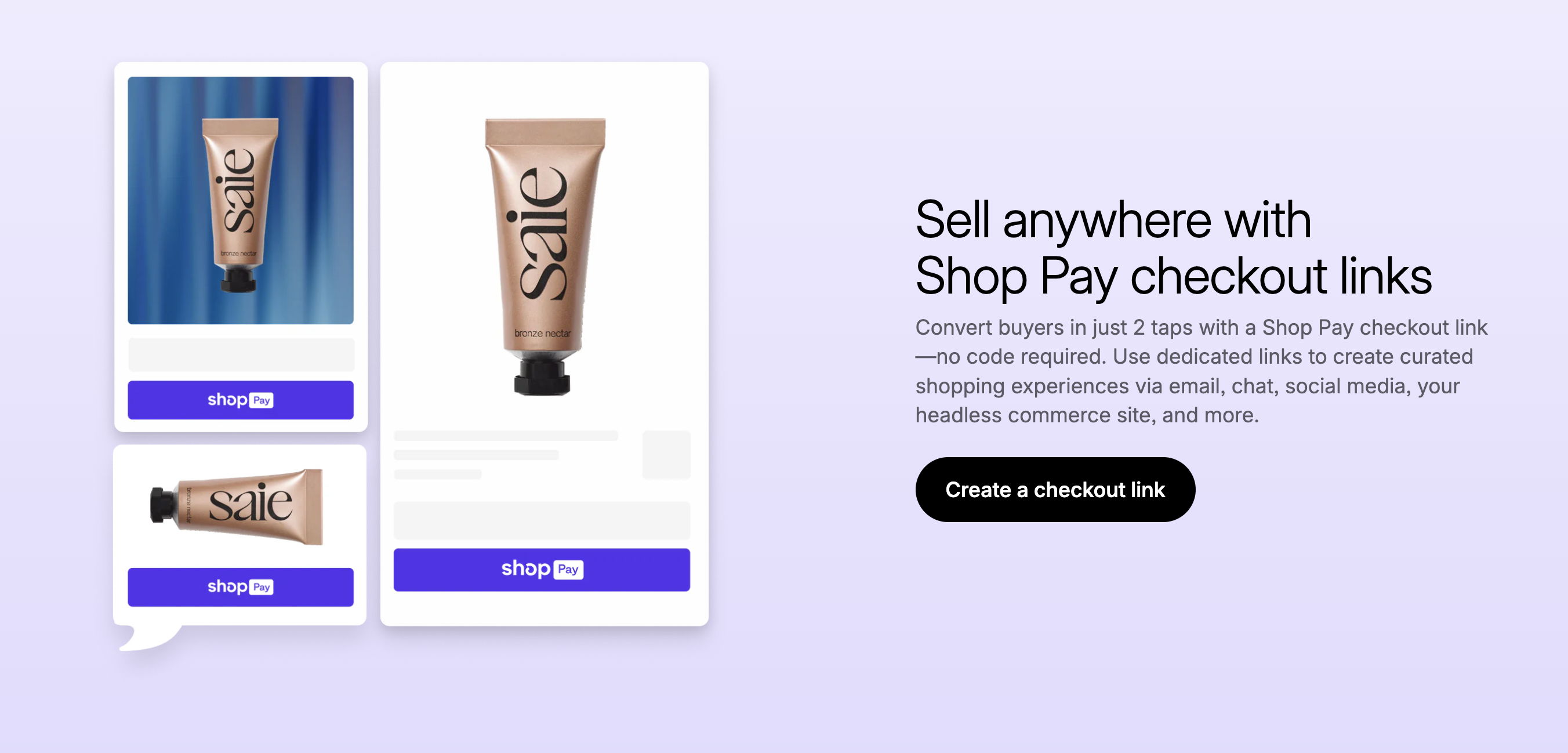 Shop Pay checkout links