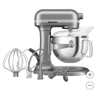 KitchenAid 6 Quart Bowl-Lift Stand Mixer with Attachments and Pouring Shield