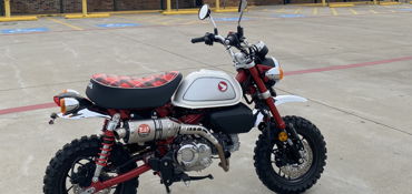 2023 HONDA MONKEY ABS motorcycle for rent near Dallas, TX