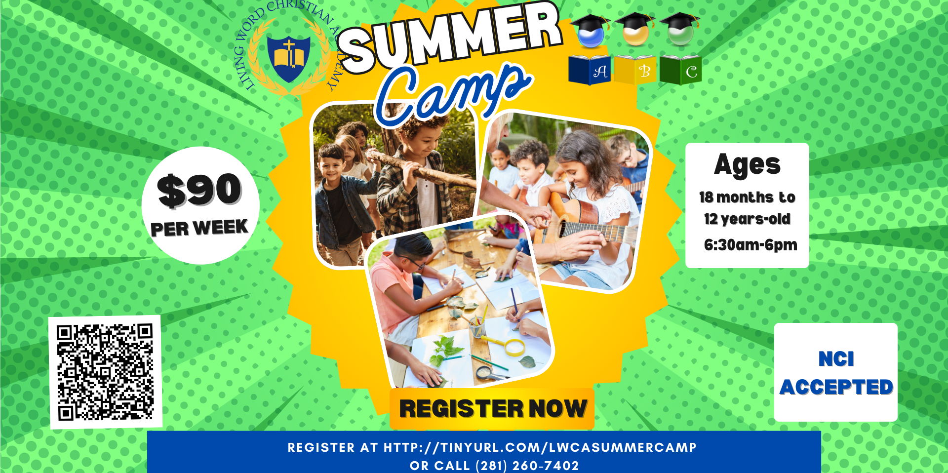 ABC/LWCA Summer Camp promotional image