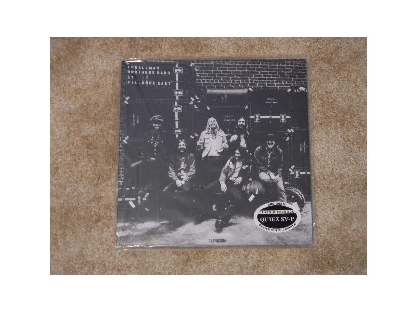 THE ALLMAN BROTHERS BAND - AT FILLMORE EAST CLASSIC RECORDS