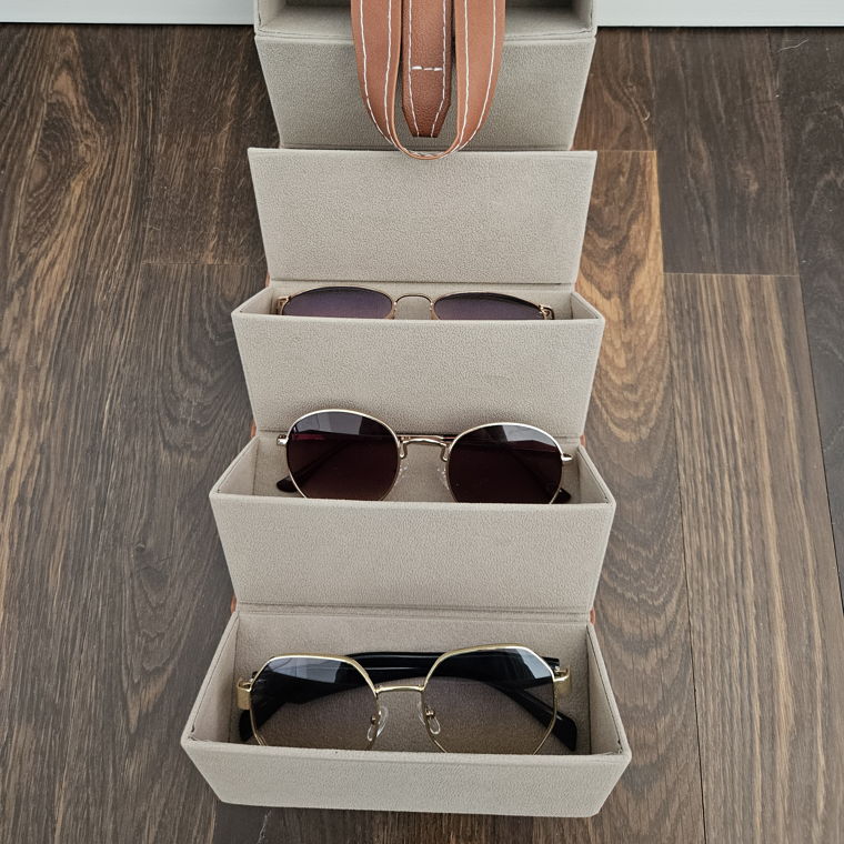 Sunglasses storage box