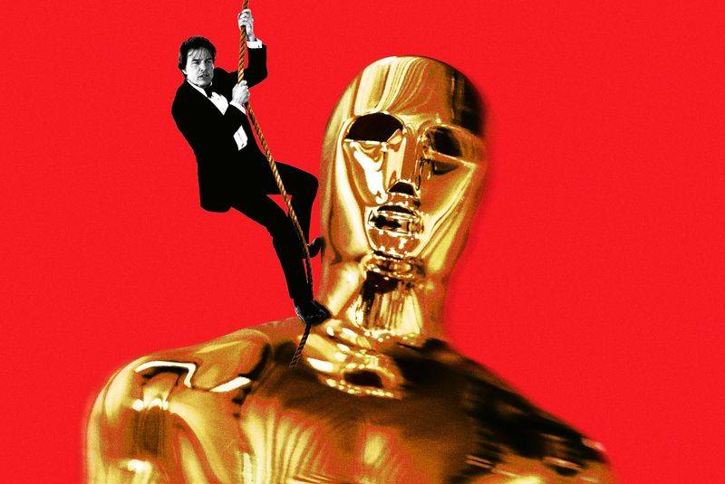 Image may contain: La Parka, Tom Cruise, Adult, Person, Wedding, Face, Head, and Art