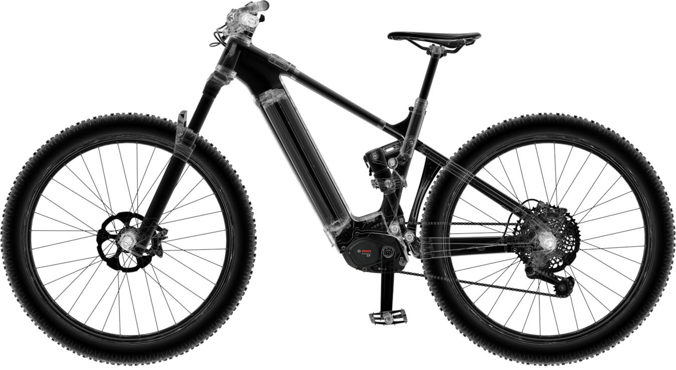VTT électrique équipé du moteur Bosch Performance Line CX