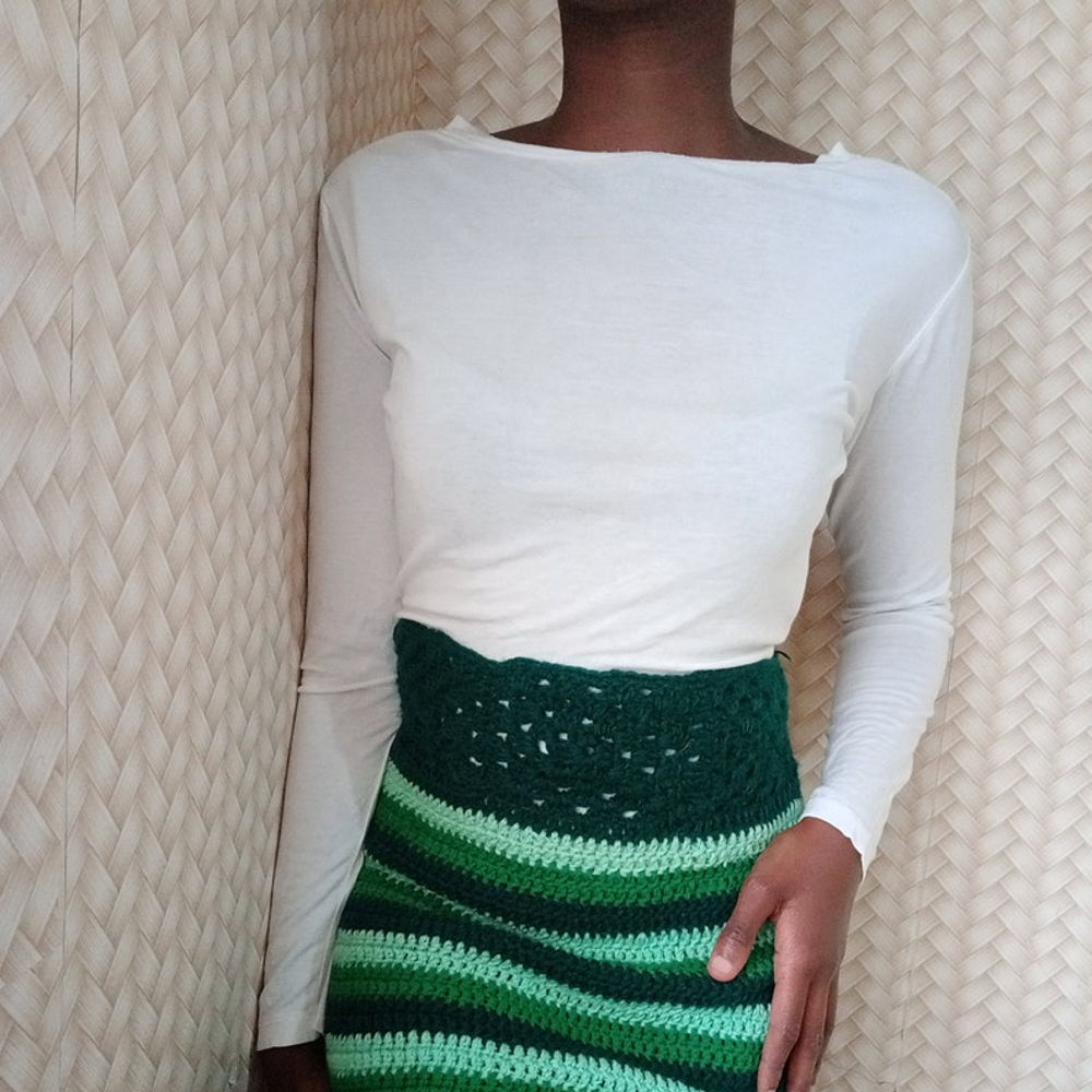Crochet skirt pattern, easy crochet skirt pattern, granny square skirt pattern