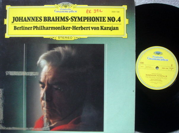 DG / KARAJAN-BPO, - Brahms Symphony No.4, MINT!