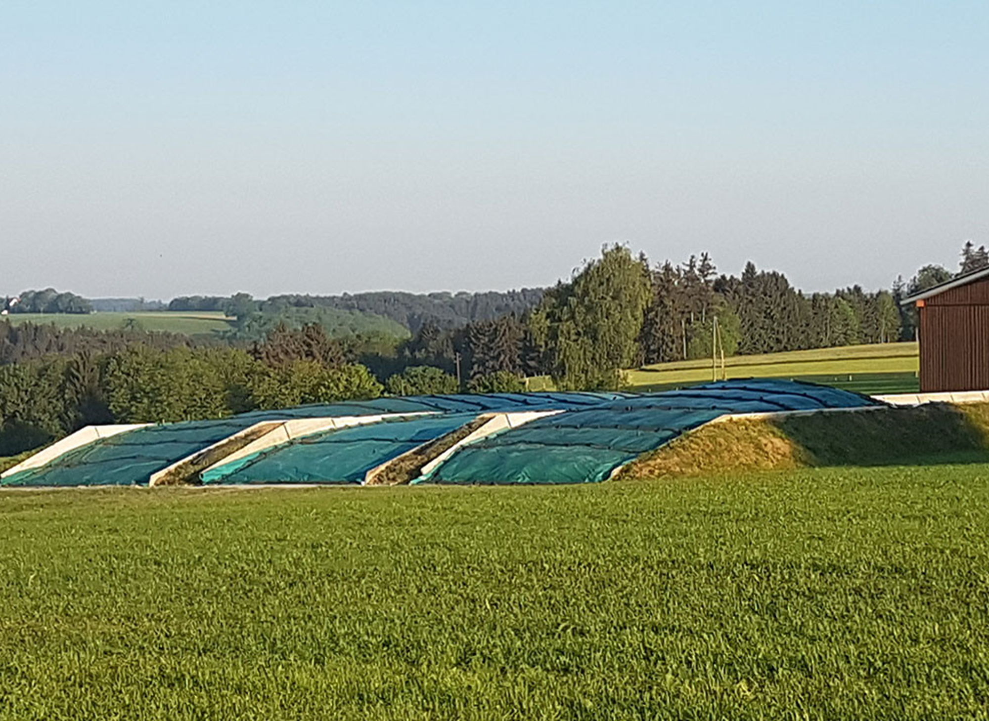 Silofolien aus PVC für die Landwirtschaft