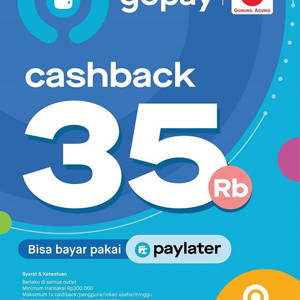 Toko Buku GUNUNG AGUNG: PROMO CASHBACK 35Rb bayar pakai GOPAY sampai