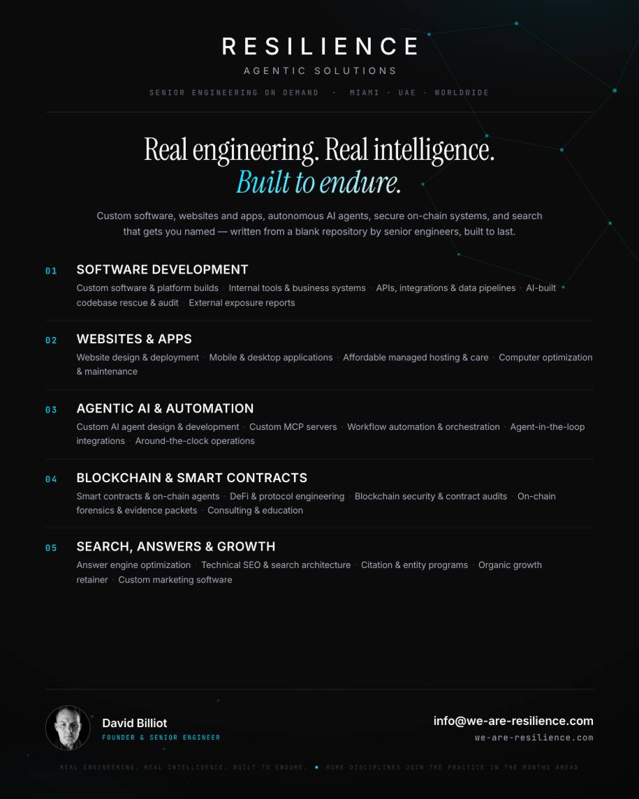 Grooper developers developer - David B.'s portfolio image