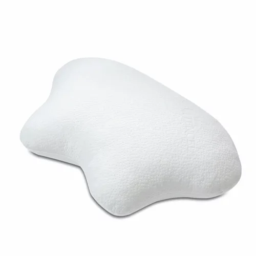 CPAP- und Seitenschläfer - Komfort Kissen LINA + Zubehör + 2 Bezüge weiß