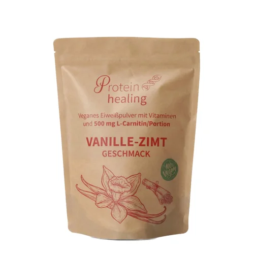 Poudre de protéine végétalienne vanille - cannelle