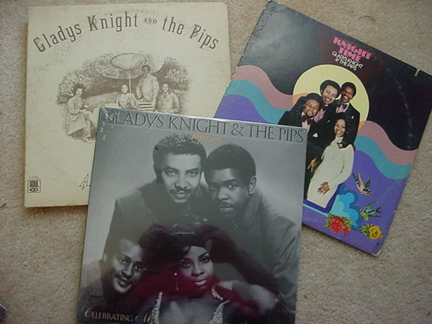 7- GLADYS KNIGHT & THE PIPS - lp's, one price 4 still s...