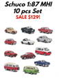 Schuco 1:87 12 Piece MHI Superset