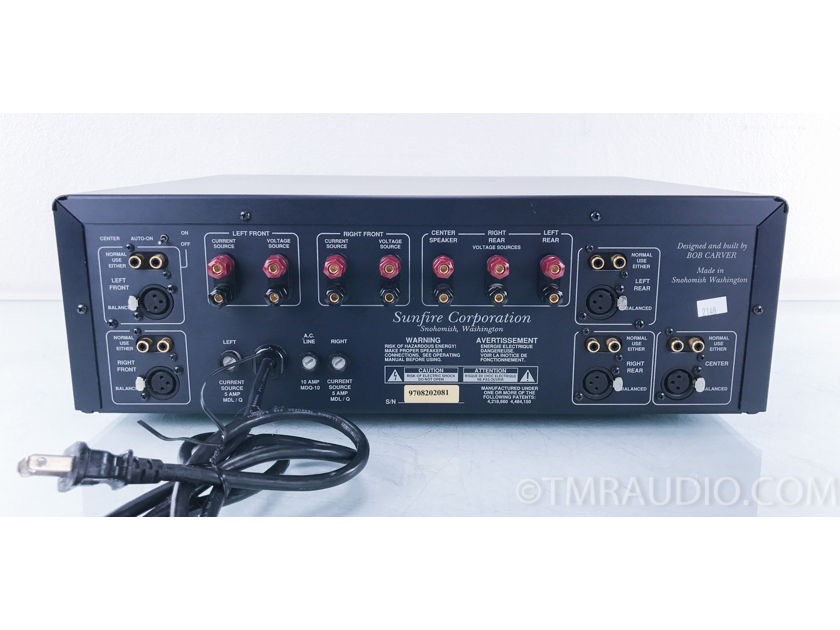 Sunfire Cinema Grand 5 Channel Power Amplifier (19" version) 2148