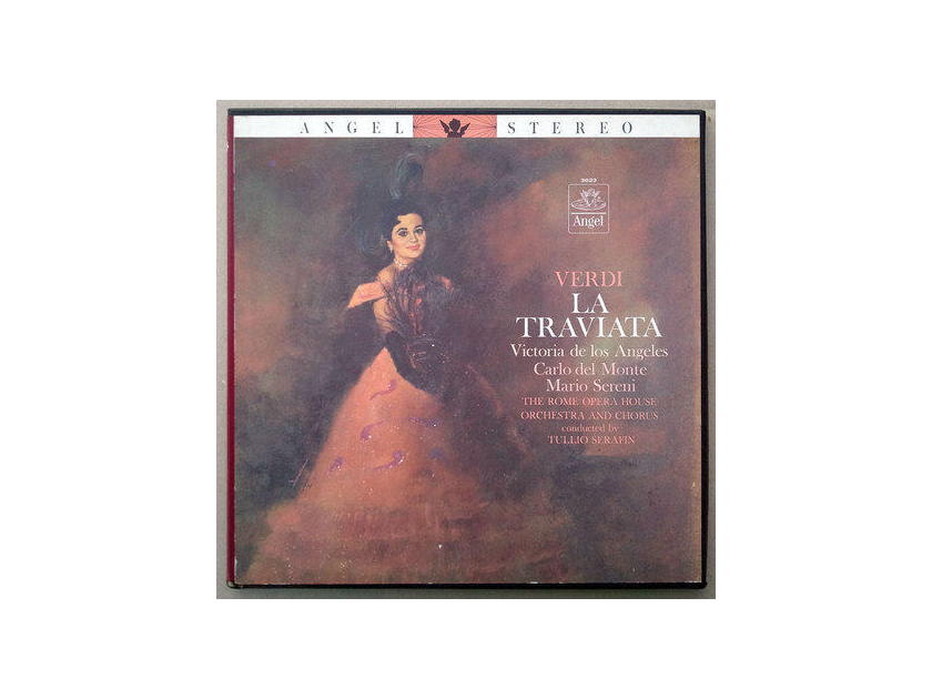 Angel (blue label)/Tullio Serafin/Verdi - La Traviata / 3-LP Box Set / NM