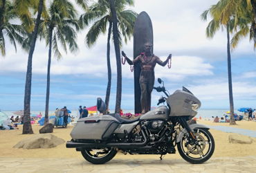 2024 HARLEY-DAVIDSON ROAD GLIDE motorcycle for rent near Honolulu, HI