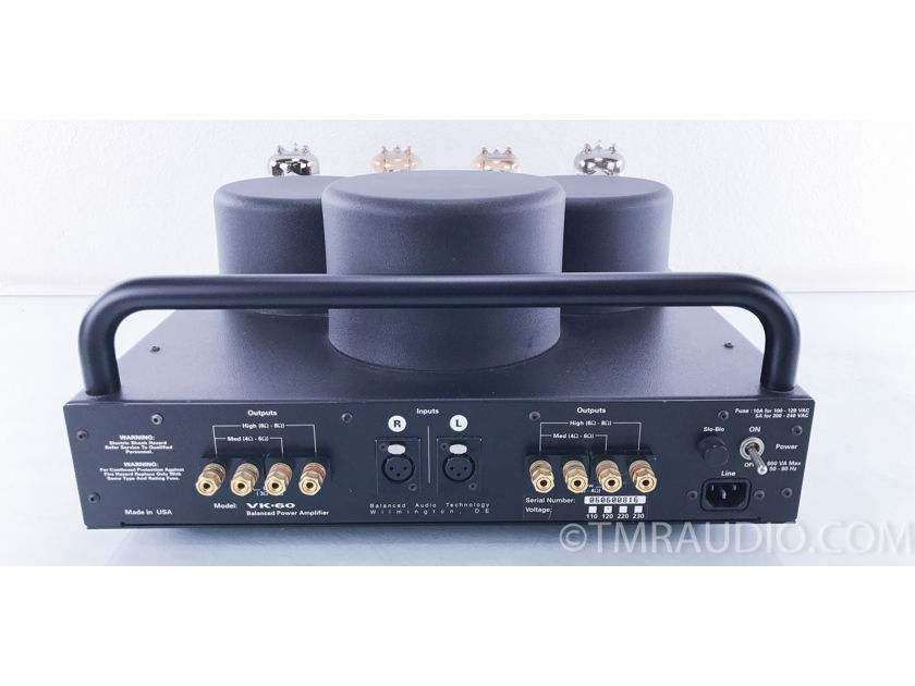 Balanced Audio Technology VK-60 Tube Stereo Power Amplifier;   BAT(1960)