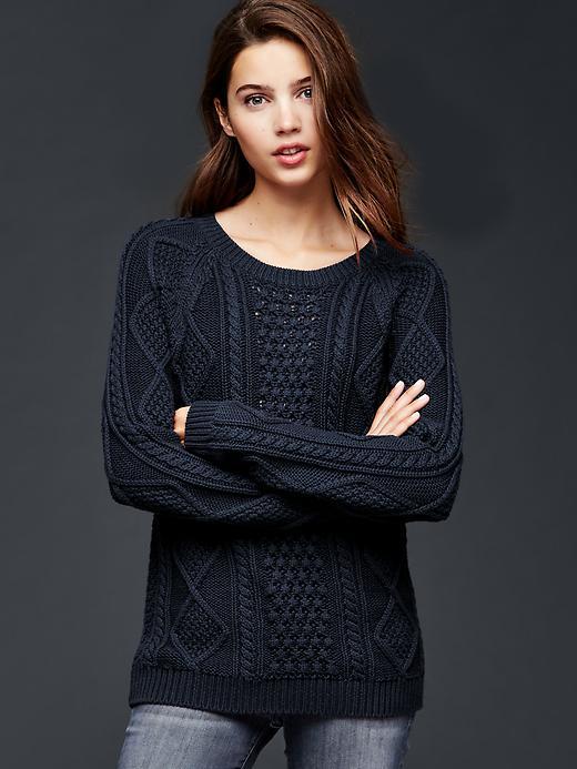 gap cable knit sweater