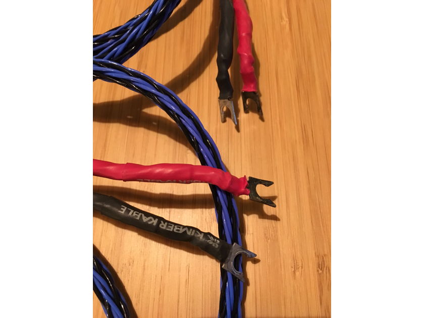 Kimber Kable 8TC  5 foot pair speaker cable