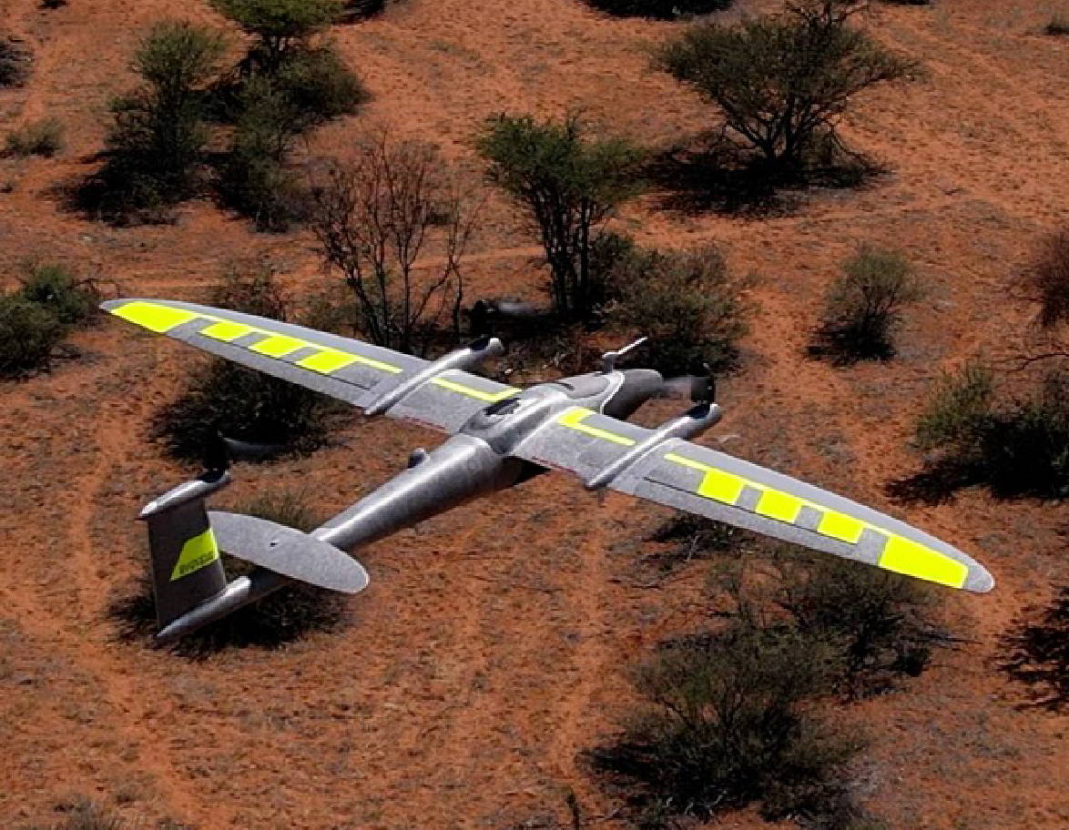 Fixed-Wing VTOL Drone: Trinity Pro