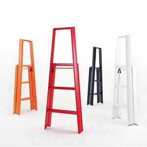 Hasegawa Lucano 3-Step Ladder, Red