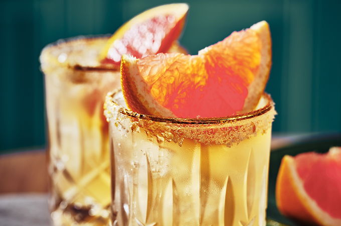 Grapefruit Amaretto Sour