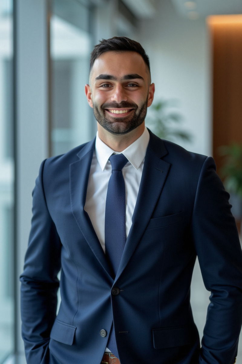 Photo generated by Secta Labs in style of Investor Portraits
