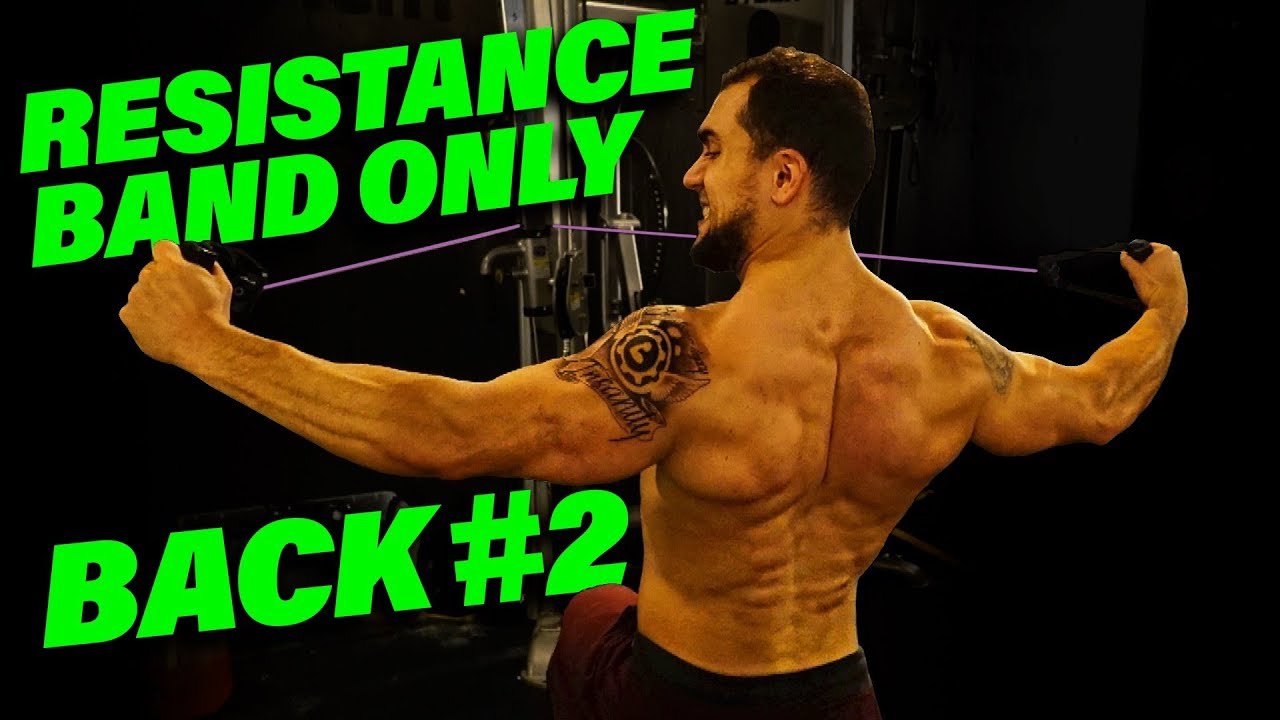 Intense 5 Minute Resistance Band Back Workout  